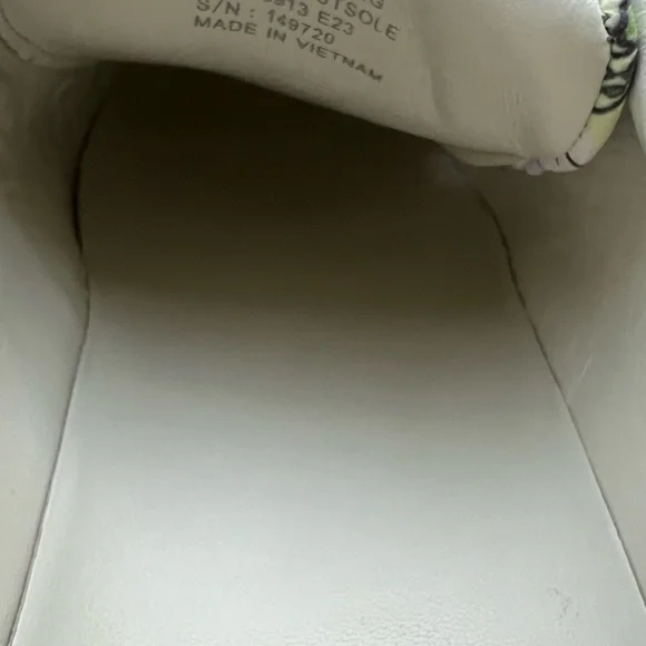 Tory Burch Floral Platform Sneakers - Pink and Green - Picture 3 of 6